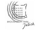 Logo Brückenkopf-Park Jülich. Öffnet externe Seite.
